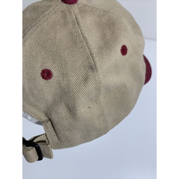 Chrysalis San Sun Tan / Red Adjustable Strap Hat Cap - Picture 7 of 12